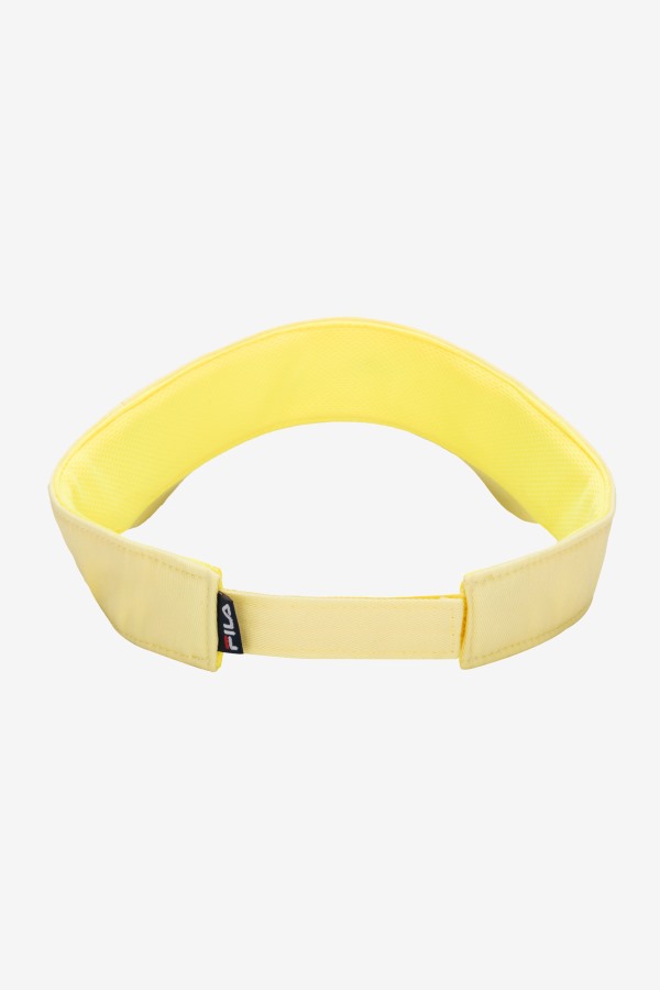 Embroidered Visor Fila Outlets Tender Yellow