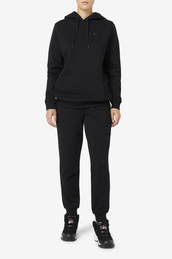 Black Lylah Hoodie Fila Outlets
