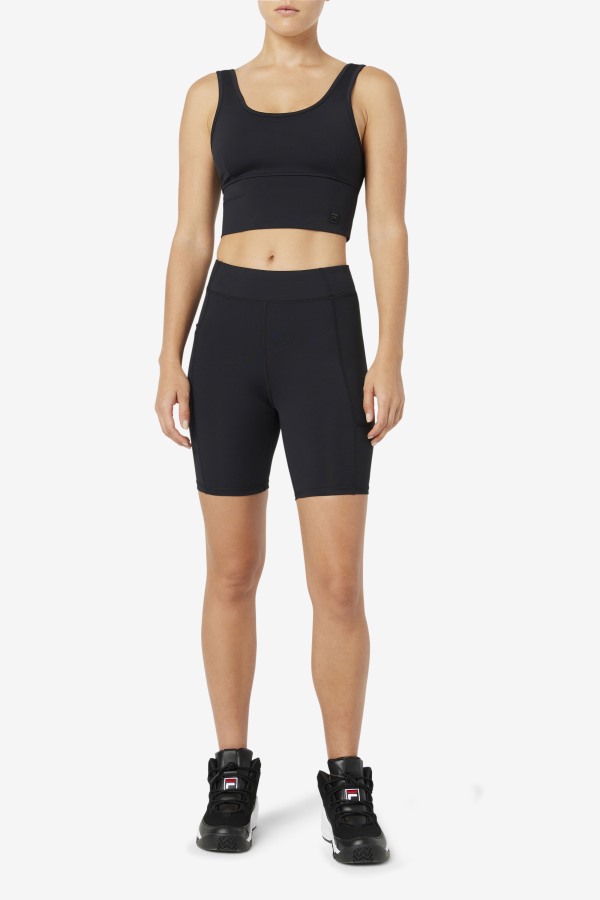 Tiana Bike Short Black Fila Outlets
