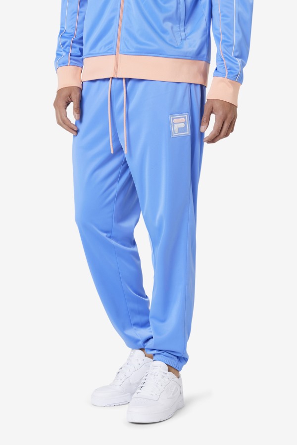 Wayan Track Pant Fila Outlets Blue/Coral Cloud/Stone