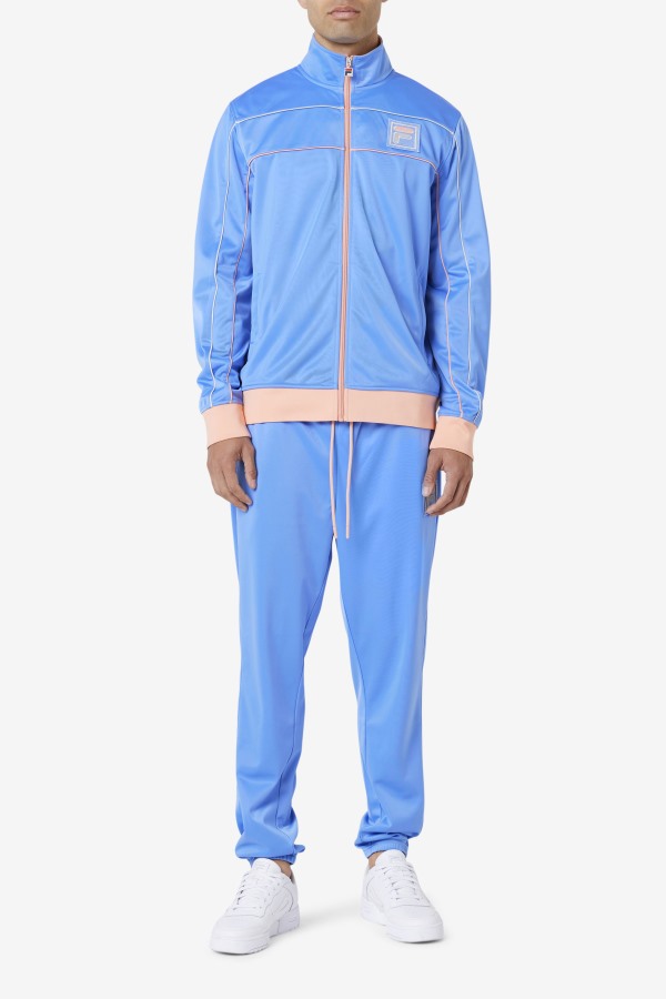 Wayan Track Pant Fila Outlets Blue/Coral Cloud/Stone