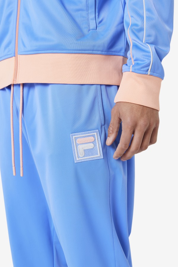 Wayan Track Pant Fila Outlets Blue/Coral Cloud/Stone
