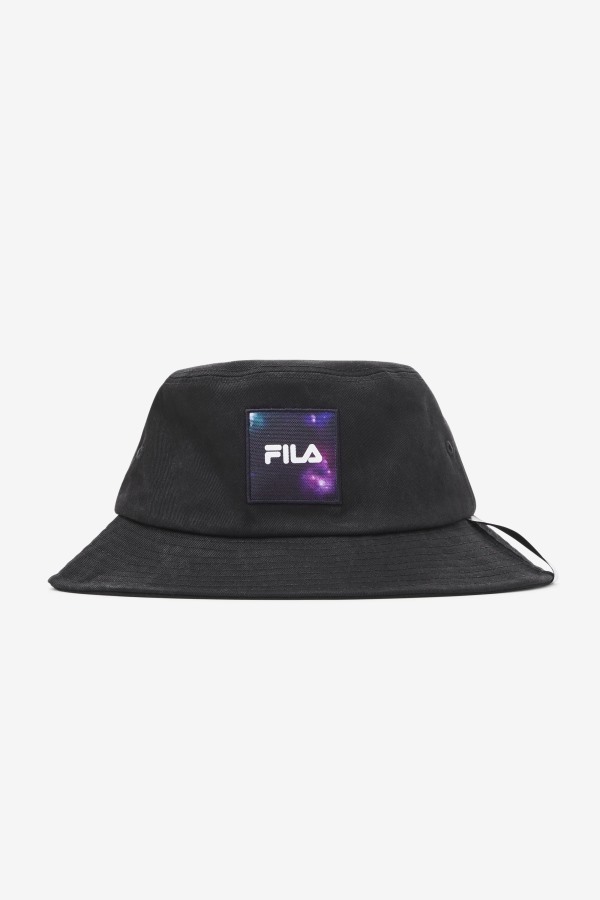Galaxy Bucket Hat Black Fila Outlets