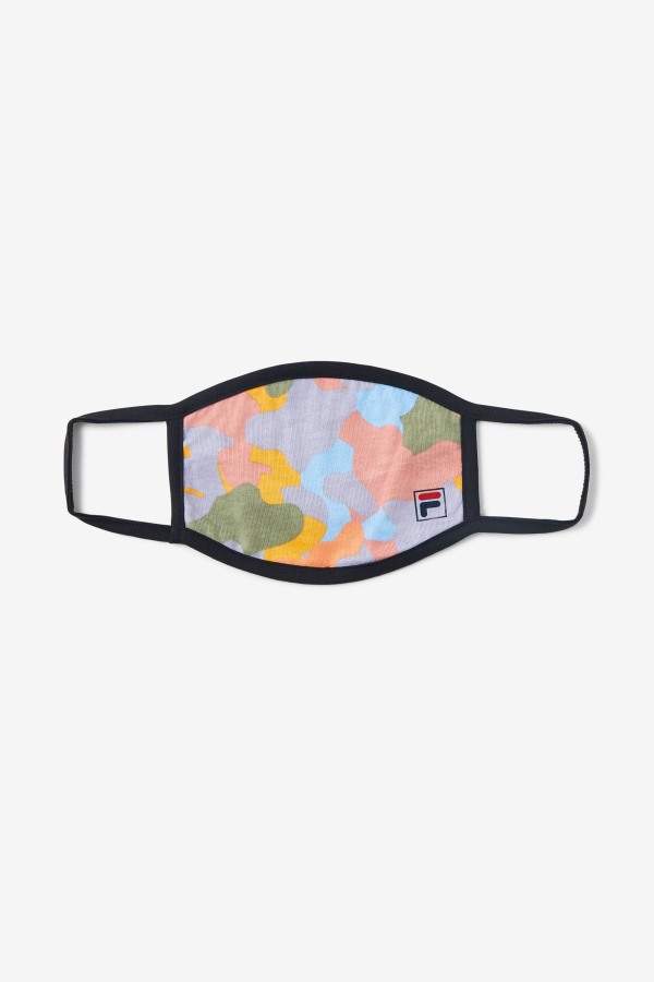 Fila Outlets Light Camo Multi Light Multicolor Cloth Face Mask