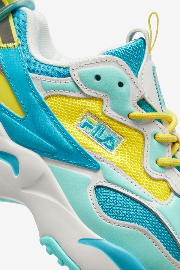 Little Kids\' Ray Tracer Apex Celandine/Blue/Blue Fila Outlets