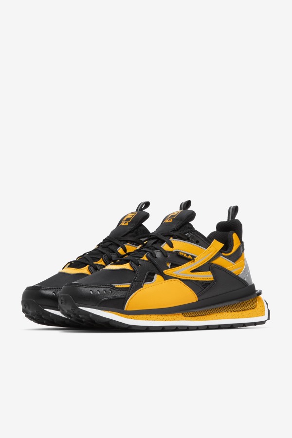 Fila Outlets Men\'s Sandenal Black/Gold/White