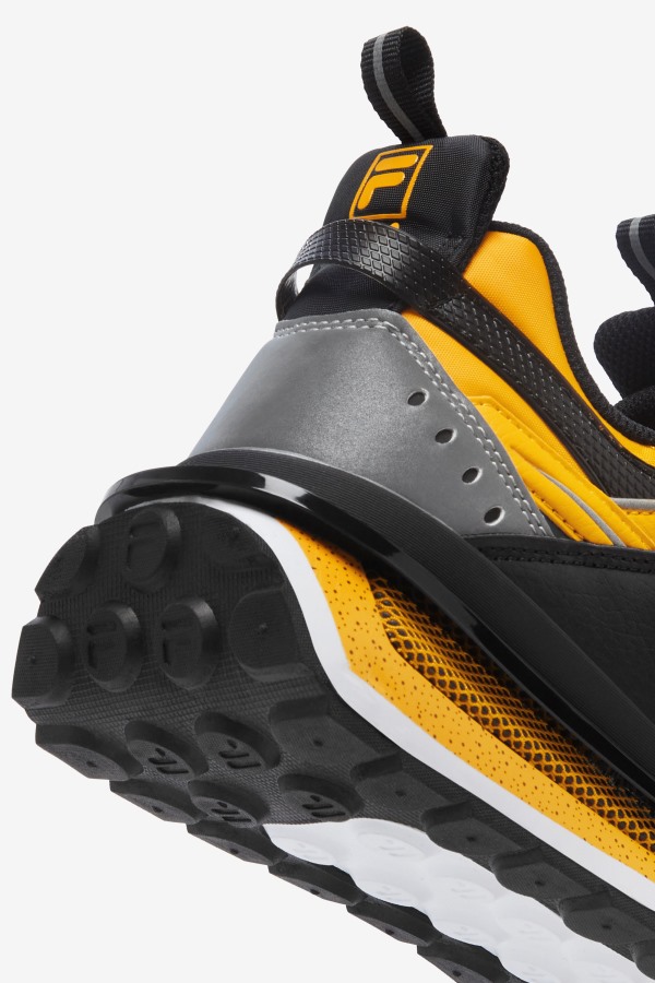 Fila Outlets Men\'s Sandenal Black/Gold/White