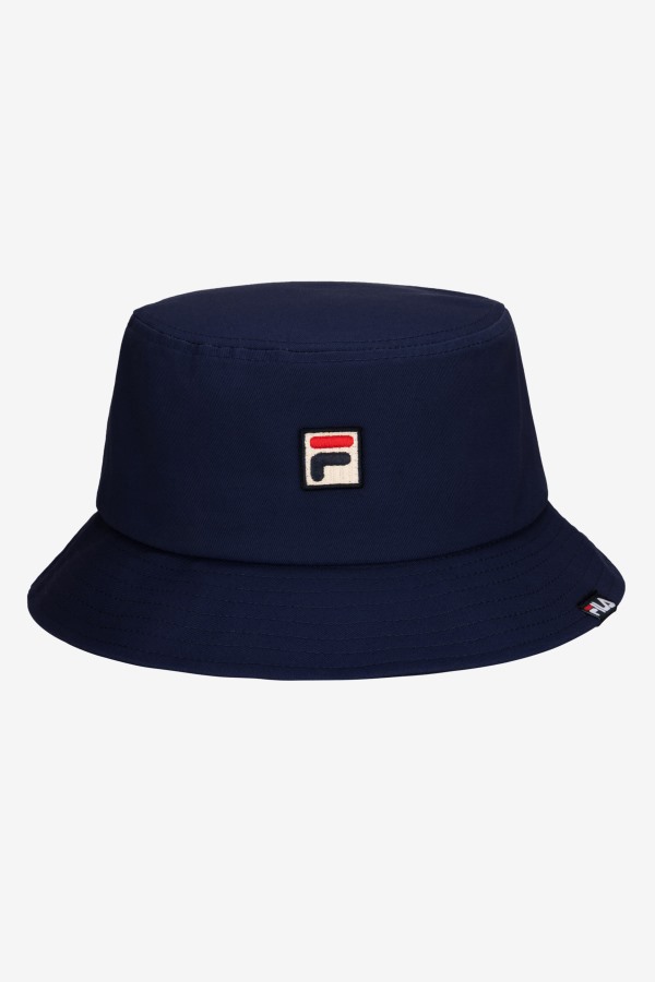Fila Outlets Navy Heritage Bucket Hat