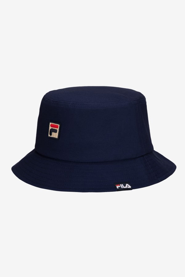 Fila Outlets Navy Heritage Bucket Hat