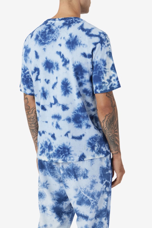 Ayan Tee Fila Outlets Majolica Blue/Stone