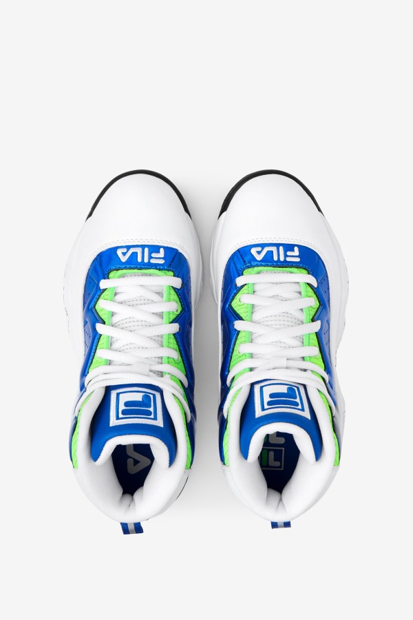 Fila Outlets White/Blue/Green Big Kids\' Mb Night Walk