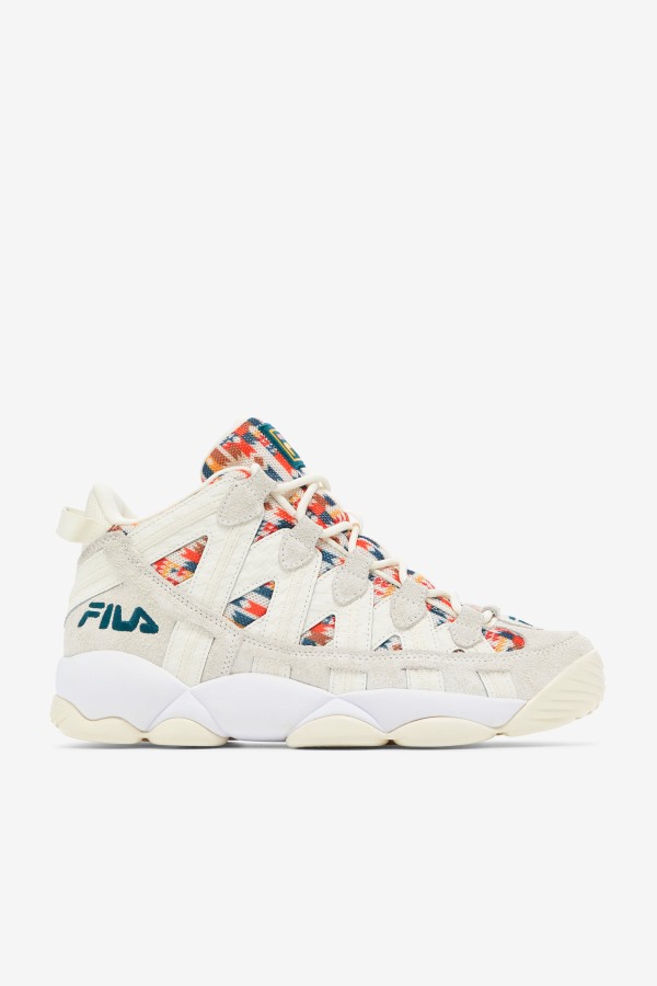 Fila Outlets Men's Stackhouse Spaghetti Gardenia/White/June Bug