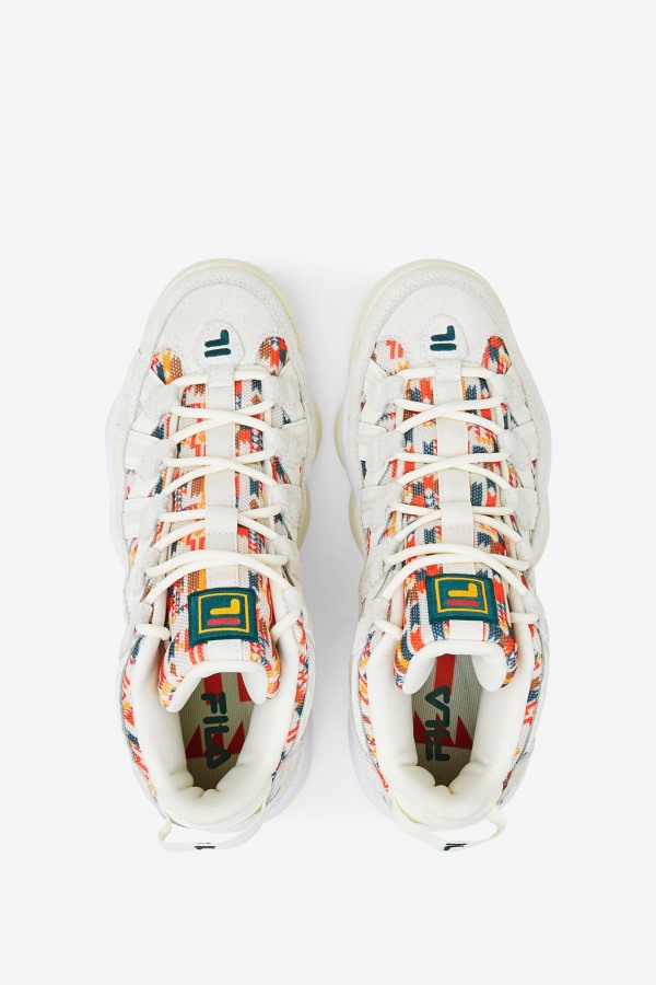 Fila Outlets Men\'s Stackhouse Spaghetti Gardenia/White/June Bug