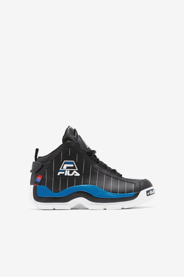 Big Kids' Grant Hill 2 History Fila Outlets Black/White/Imperial Blue