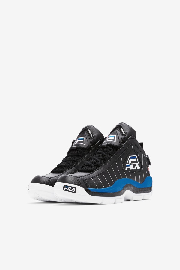 Big Kids\' Grant Hill 2 History Fila Outlets Black/White/Imperial Blue