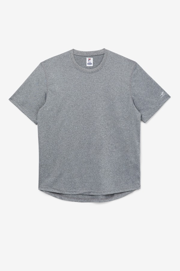 Fila Outlets Pickleball Scallop Hem Crew Heather