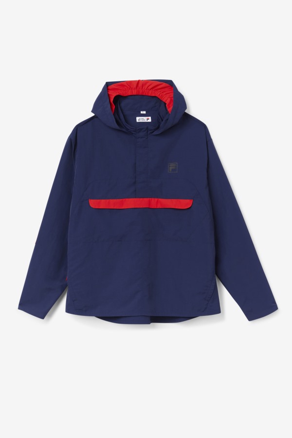 Fila Outlets Navy Bevans Park Anorak