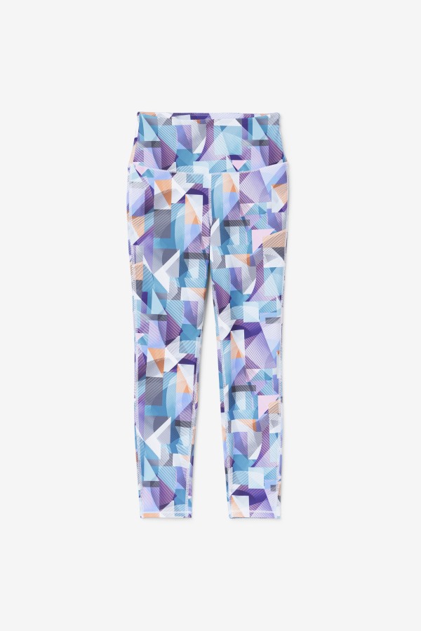 Keyla 7/8 Tight Geoprint/Blue Fila Outlets