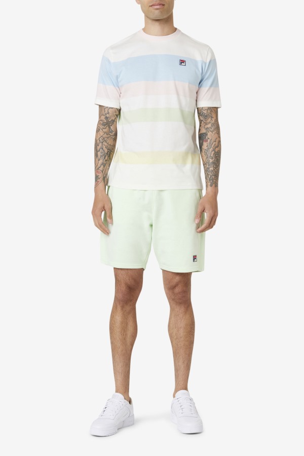 Fila Outlets Marshmallow/Blue/Pink/Tender Slitter Crew