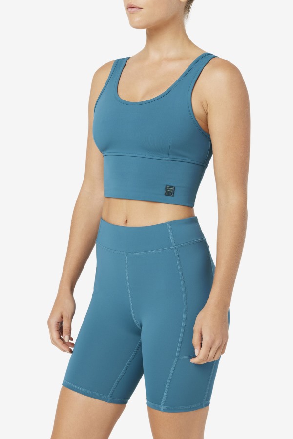 Kora Bra Top Blue Coral Fila Outlets