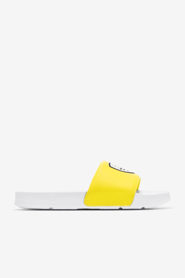 White/Yellow/Navy Fila Outlets Men's Drifter CC