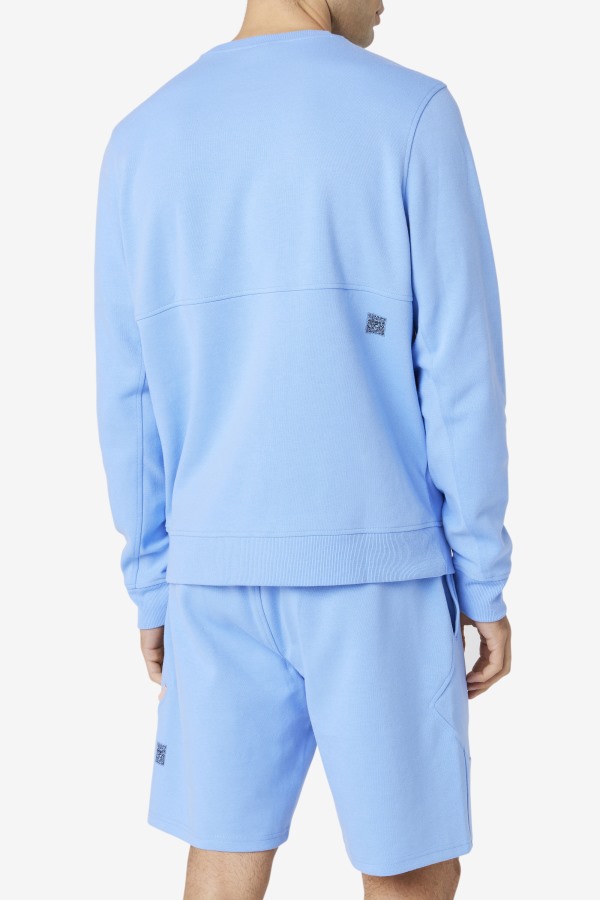 Cornflower Blue Arev Sweatshirt Fila Outlets