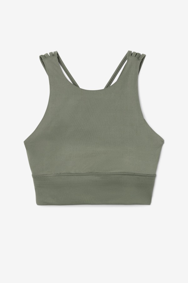 Thyme Uplift High Neck Sports Bra Fila Outlets