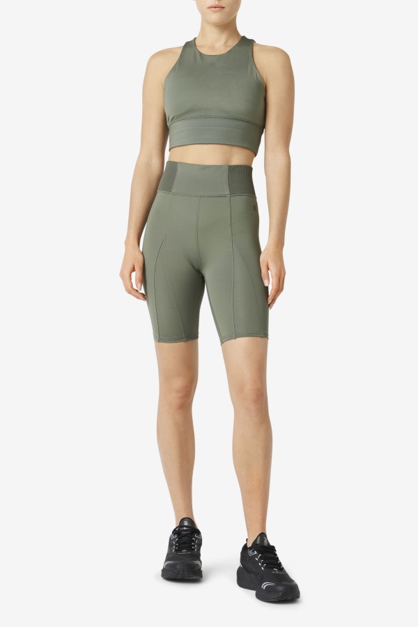 Thyme Uplift High Neck Sports Bra Fila Outlets