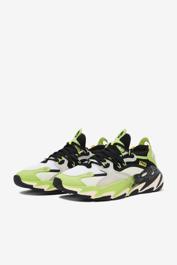 Men\'s Ray Tracer Evo 2 Fila Outlets Black/Sharp Green/Ecru