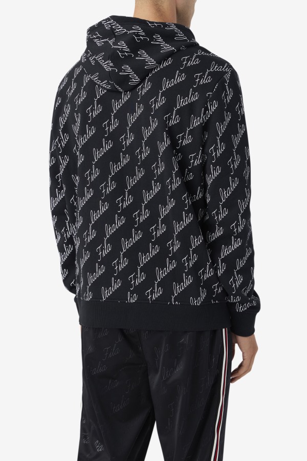 Black/Gardenia Nim Hoodie Fila Outlets