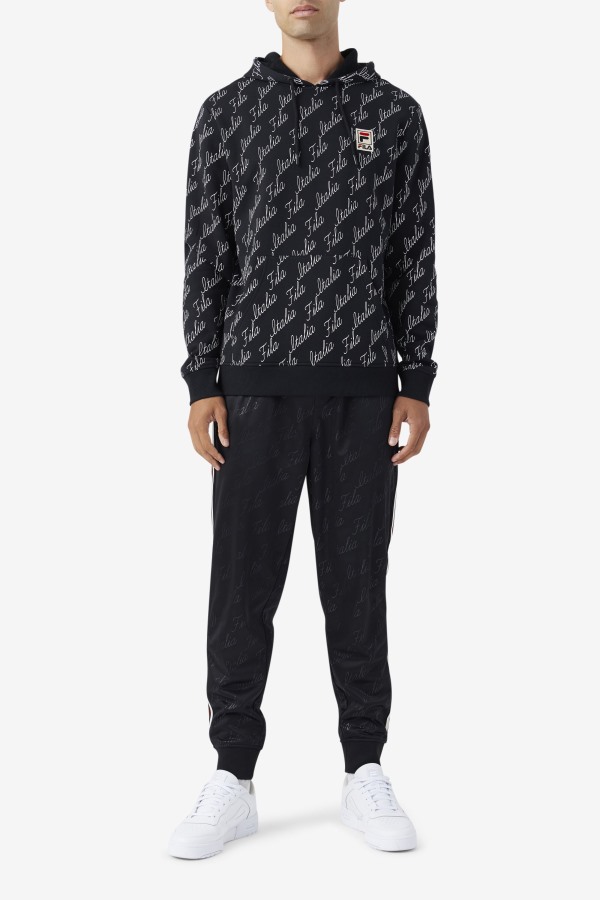 Black/Gardenia Nim Hoodie Fila Outlets
