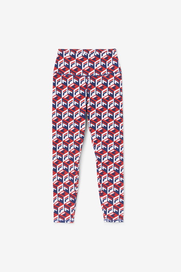 Fila Outlets Karteras 7/8 Tight Red/Navy/White