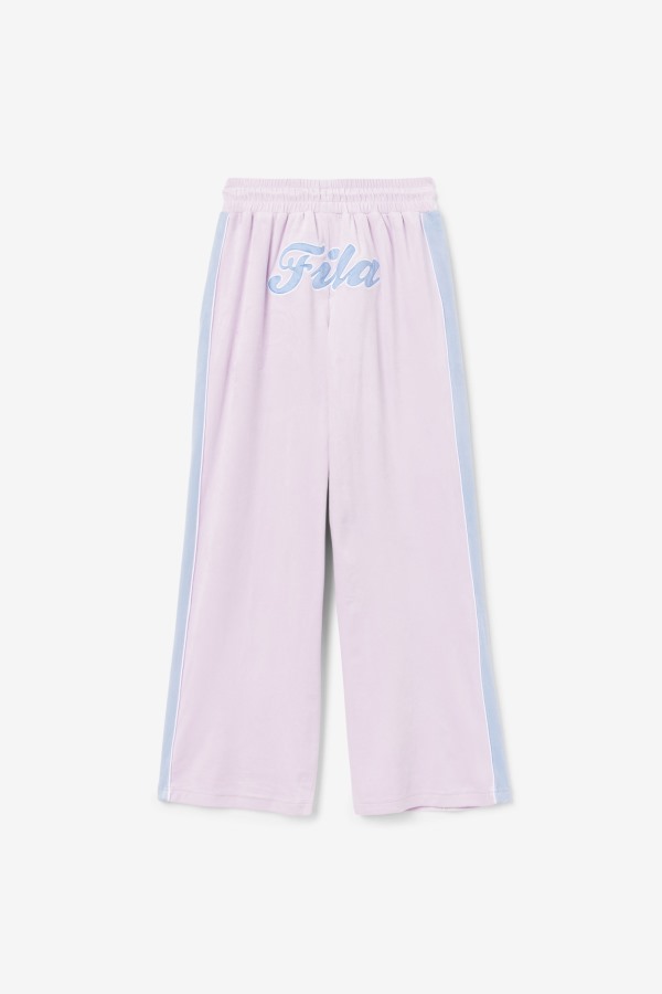 Fila Outlets Valery Velour Pant Orchid/Blue/White