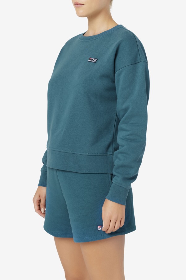 Blue Coral Fila Outlets Stina Crew