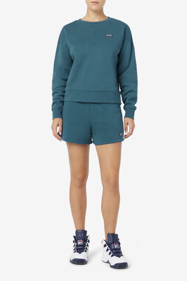 Blue Coral Fila Outlets Stina Crew