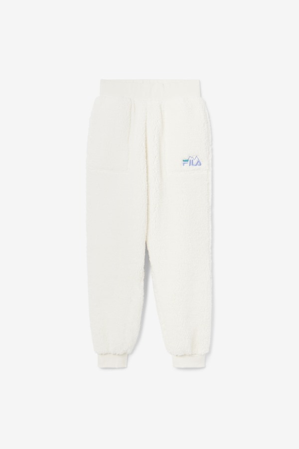 Fila Outlets Egret/Jacaranda/Deep Lake Freyja Sherpa Jogger