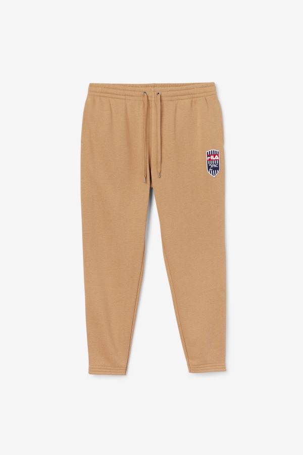 2Pac Patch Jogger Fila Outlets Tobacco Brown