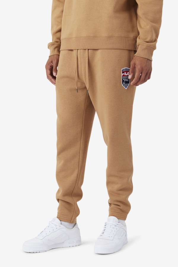 2Pac Patch Jogger Fila Outlets Tobacco Brown