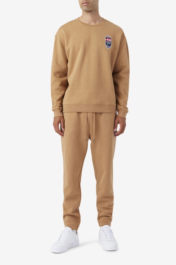 2Pac Patch Jogger Fila Outlets Tobacco Brown