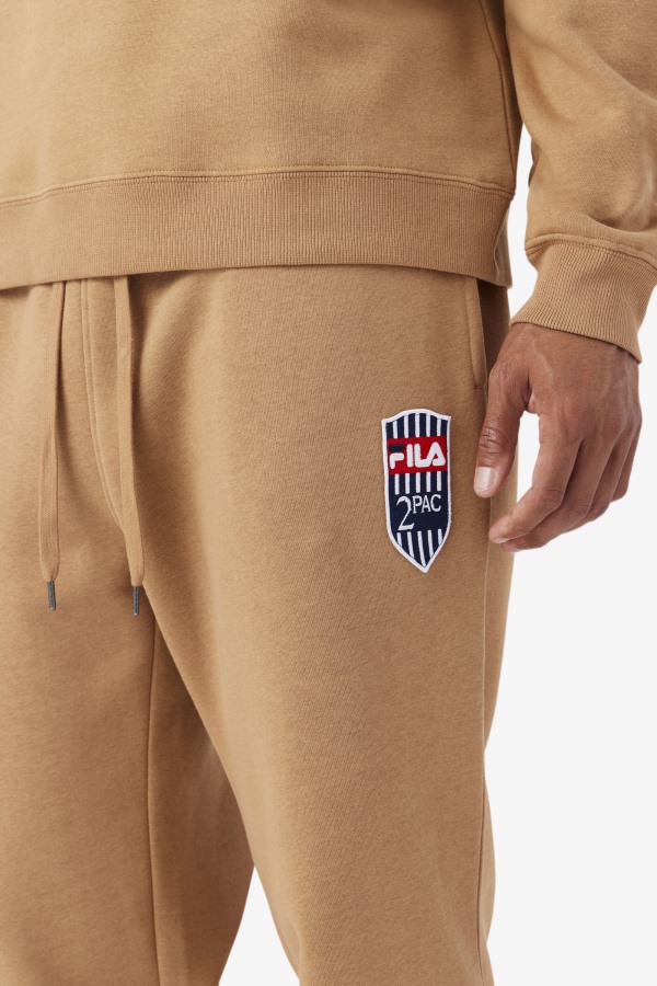 2Pac Patch Jogger Fila Outlets Tobacco Brown