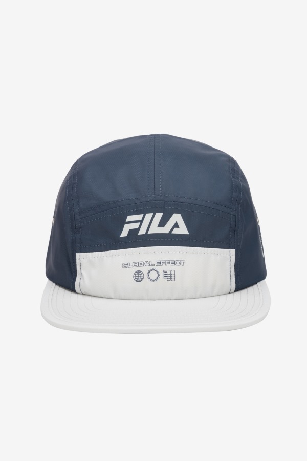 Fila Outlets Navy/Stone 5 Panel Camper Hat