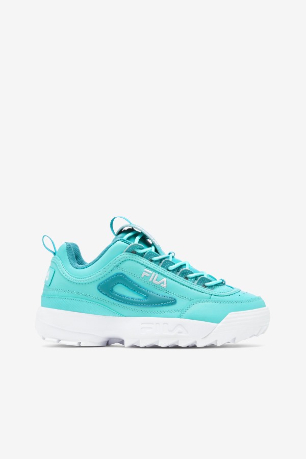 Blue/Turquoise Tonic/White Women's Disruptor 2 Premium Fila Outlets