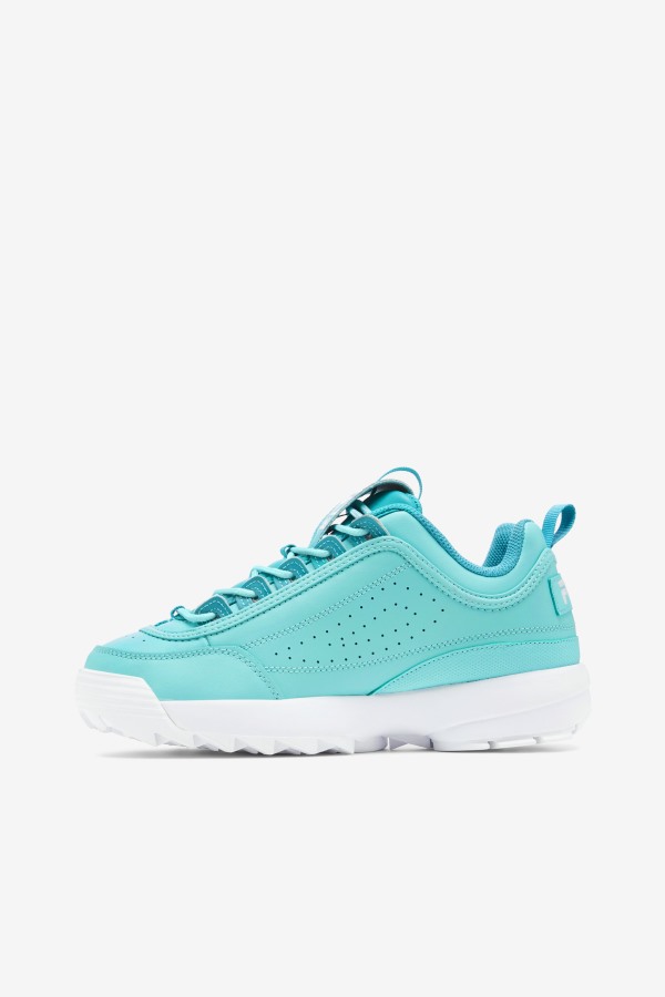 Blue/Turquoise Tonic/White Women\'s Disruptor 2 Premium Fila Outlets