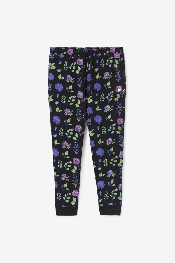 Fila Outlets Hemlock Jogger Black/Floral Print