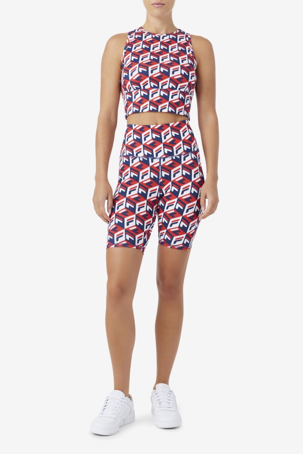 Fila Outlets Emmaline Tank Red/Navy/White