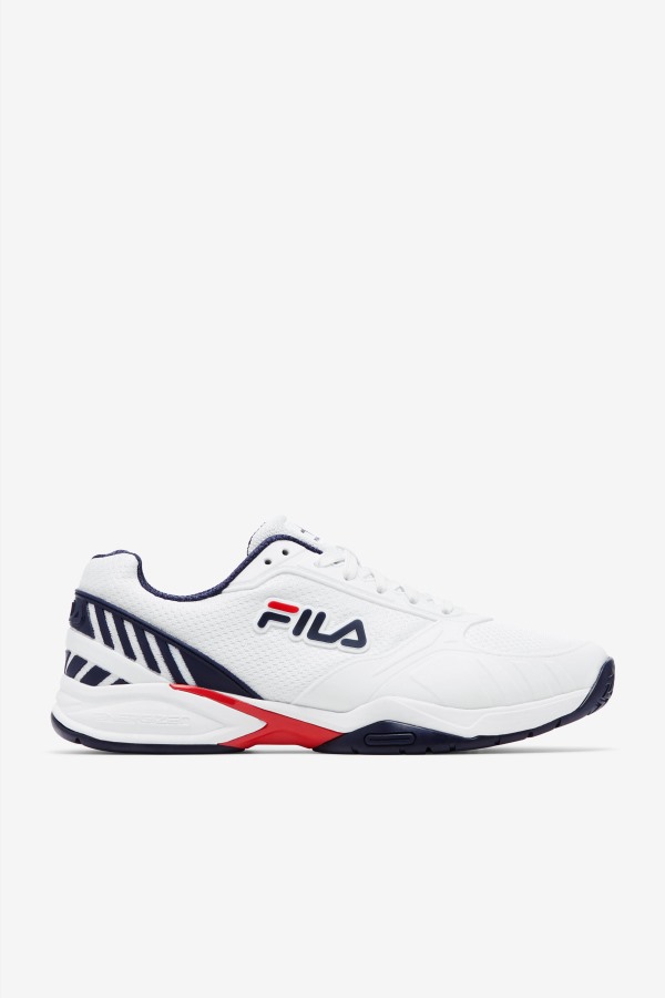 Fila Outlets White/Navy/Red Men's volley zone