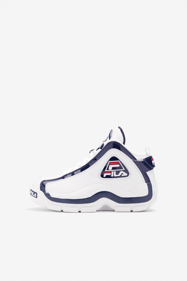 White/Navy/Red big kids\' Grant Hill 2 Fila Outlets