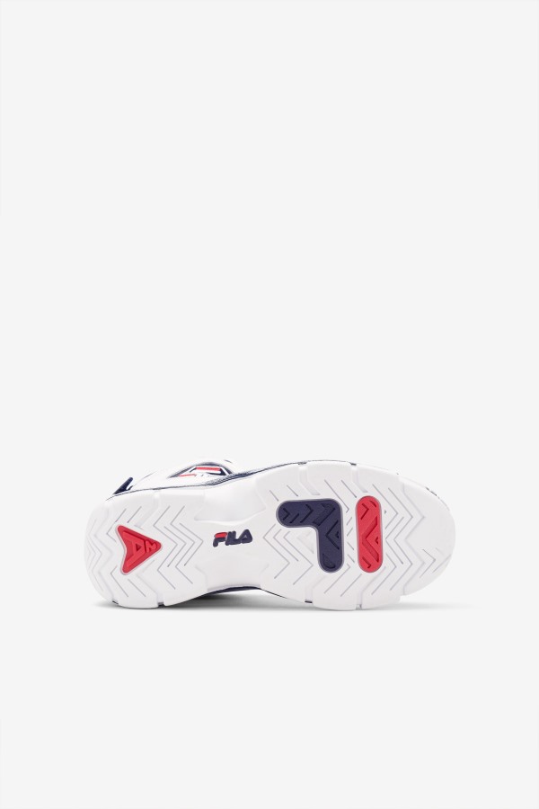 White/Navy/Red big kids\' Grant Hill 2 Fila Outlets