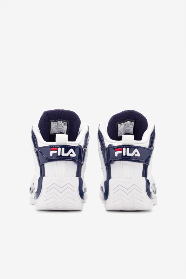 White/Navy/Red big kids\' Grant Hill 2 Fila Outlets