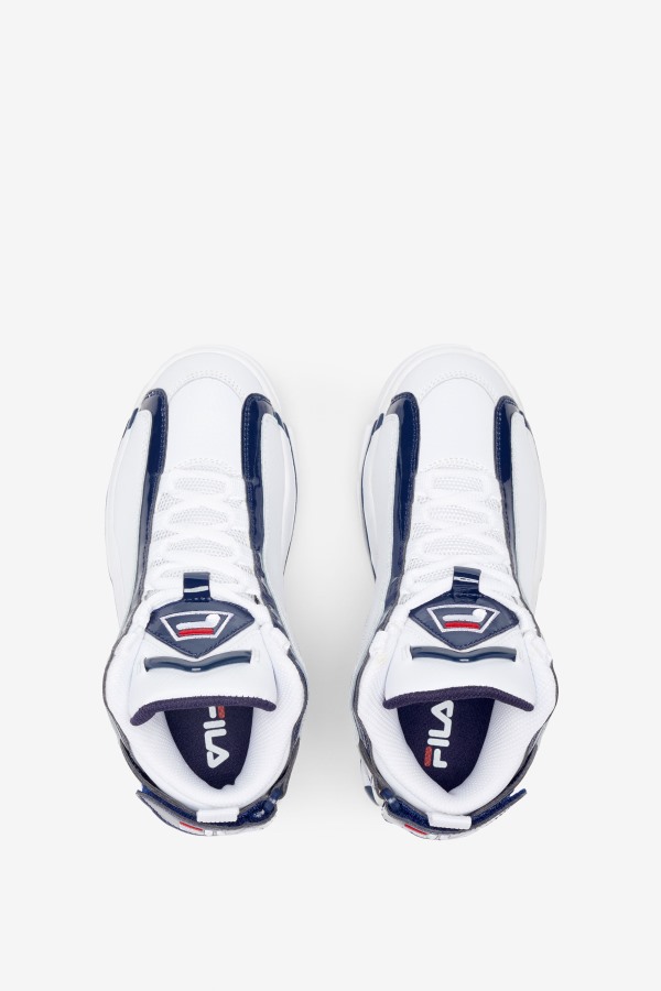 White/Navy/Red big kids\' Grant Hill 2 Fila Outlets